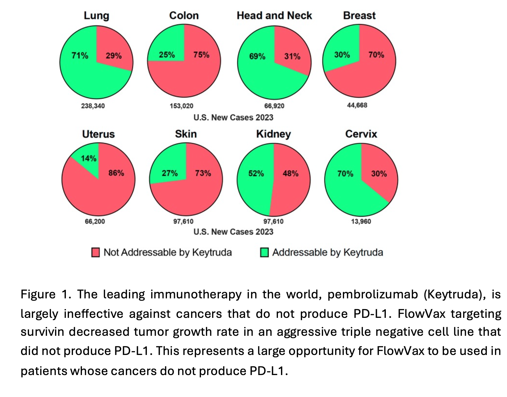 Cancers Addressable by Keytruda